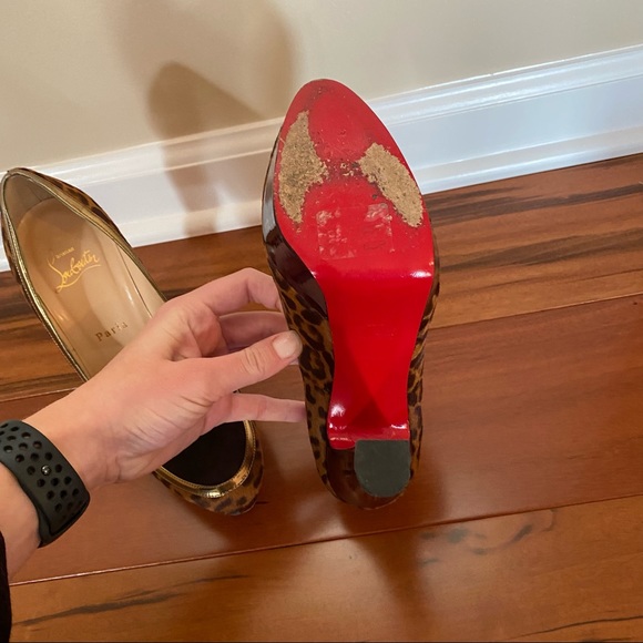 Christian Louboutin Pony Leopard Pumps - Picture 9 of 13